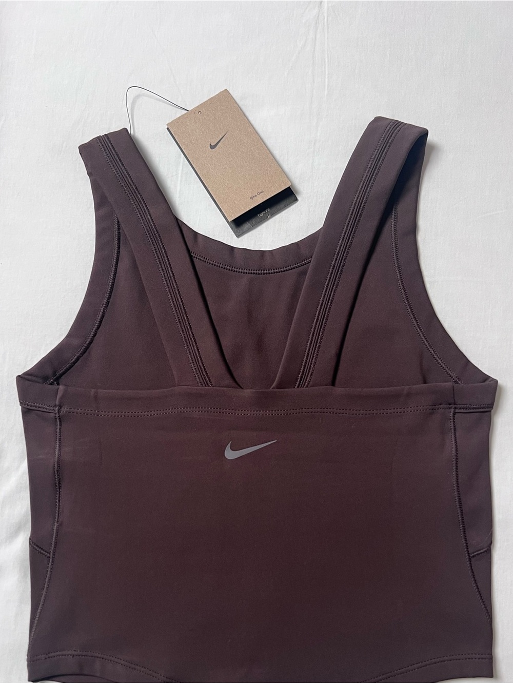 NWT Nike Brown Tank - Picture 2 of 3